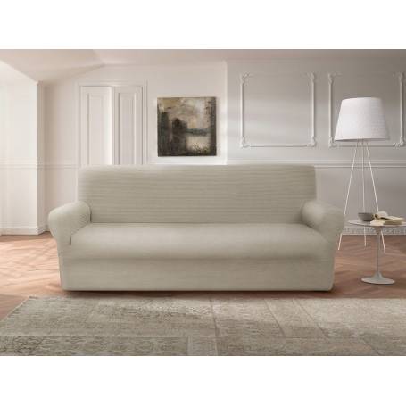 Copridivano elasticizzato 3 posti Colore Beige