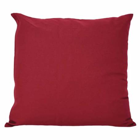 Fodera per cuscino tinta unita rosso 40x40 cm